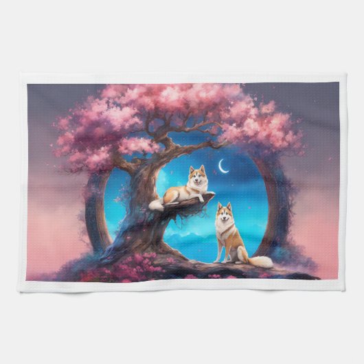 Fairway Fresh: Golf Lover's Kitchen Towel. Geschirrtuch (Horizontal)