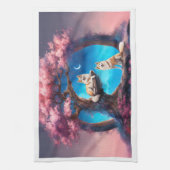 Fairway Fresh: Golf Lover's Kitchen Towel. Geschirrtuch (Vertikal)