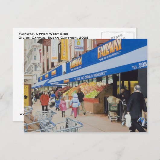 Fairway Postkarte (Vorne/Hinten)