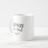 Fairway State Of Mind Retro Golf Lifestyle Kaffeetasse (Vorderseite Links)