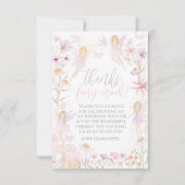 Fairy 1. Geburtstagskarte Danke-Card Dankeskarte (Vorderseite)