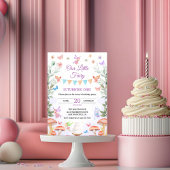 Fairy 1. Geburtstagsmädchen Bezauberndes Party Einladung