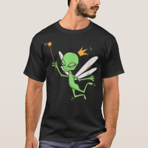 Fairy Alien UFO Alien Fairy L T-Shirt