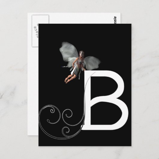 Fairy Alphabet Postkarte (Vorne/Hinten)
