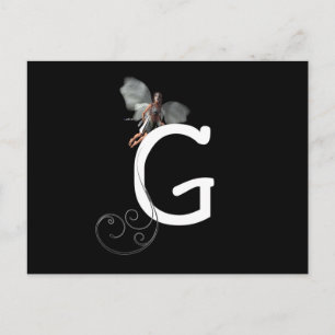 Fairy Alphabets Postkarte