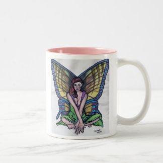 Fairy an der Erholung Zweifarbige Tasse