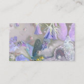 Fairy and Bluebells Business Card Visitenkarte (Rückseite)