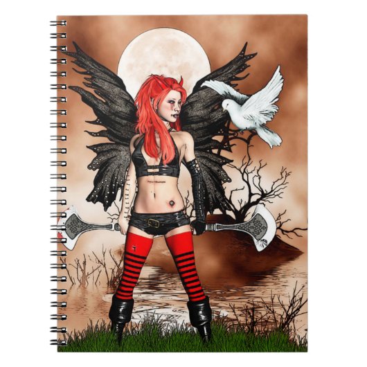 Fairy and Doves Notizblock (Vorderseite)