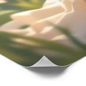 Fairy and Dragon | Chibi Anime Fairy Tale Poster (Ecke)