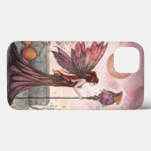 Fairy and Dragon Fantasy Art Case-Mate iPhone Hülle (Rückseite (Horizontal))