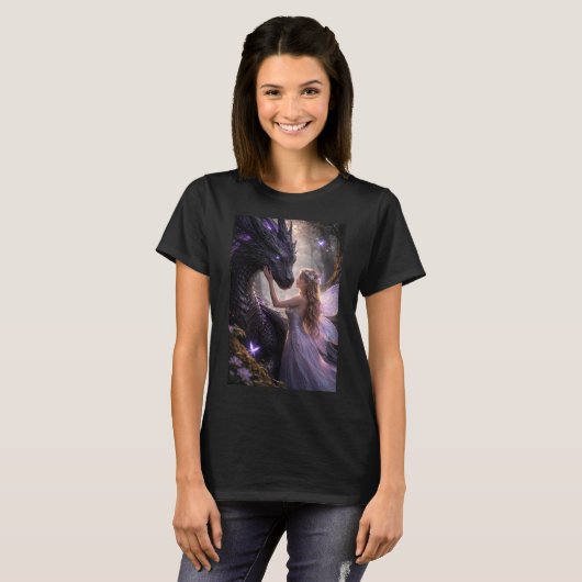 Fairy and Dragon  T-Shirt (Vorne ganz)