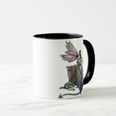 Fairy and Dragon Tasse von Molly Harrison (VorderseiteRechts)