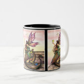 Fairy and Dragon Tasse von Molly Harrison (VorderseiteRechts)