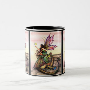 Fairy and Dragon Tasse von Molly Harrison