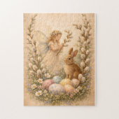 Fairy and Easter Bunny Puzzle (Vertikal)