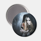 Fairy and Girl Magnet (Vorderseite/Rückseite)