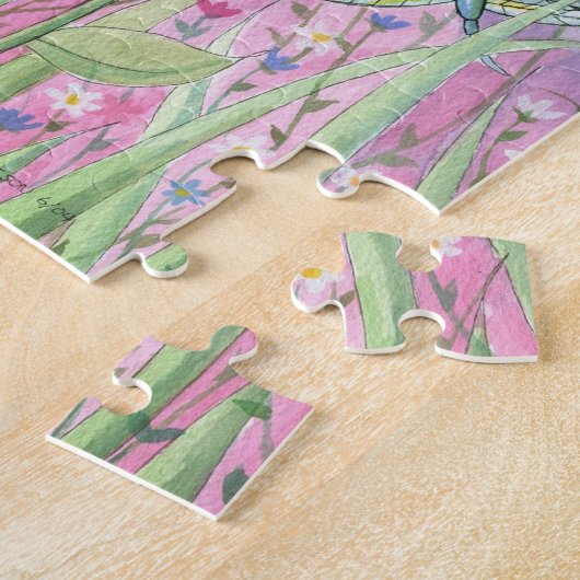 Fairy and Ladybug Puzzle mit Tin (Seite)