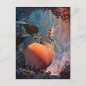 Fairy  and the peach fantasy postkarte (Vorderseite)