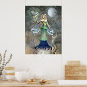 Fairy and Tiny Pegasus Poster von Molly Harrison (Küche)