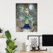 Fairy and Tiny Pegasus Poster von Molly Harrison (Heimbüro)