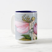 Fairy and Tulips Two Tone Tasse (Vorderseite Links)