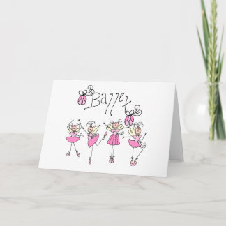 Fairy Angel Ballet Karte