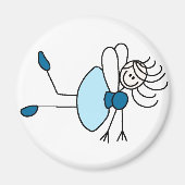 Fairy Angel in Blue Magnet (Vorne)