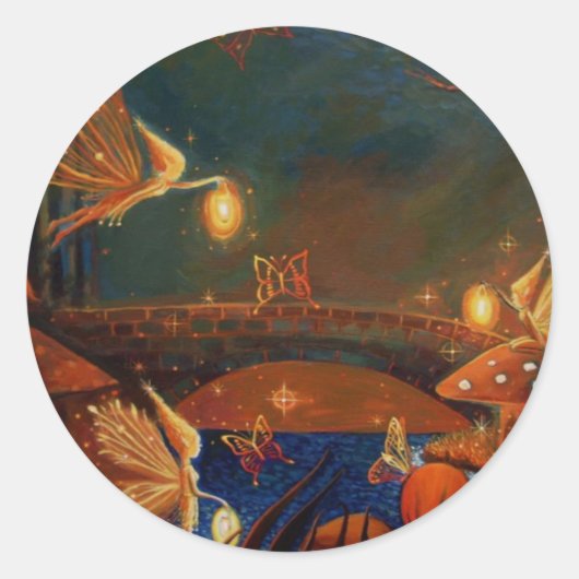 Fairy Ansammlung - Aufkleberblatt Runder Aufkleber (Vorderseite)