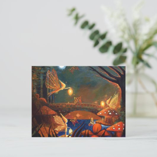 Fairy-Ansammlung-Postkarten Postkarte (Stehend Vorderseite)
