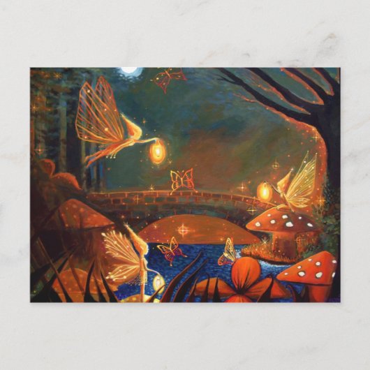 Fairy-Ansammlung-Postkarten Postkarte (Vorderseite)