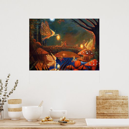 Fairy Ansammlung - Print Poster (Küche)