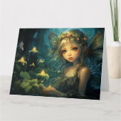 Fairy Art Greetings Card Karte (Vorderseite)