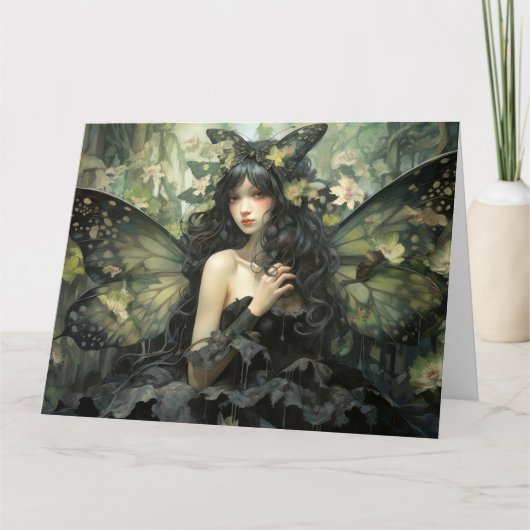 Fairy Art Greetings Card Karte (Vorderseite)