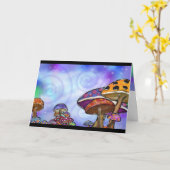 Fairy Art Karte (Gelbe Blume)