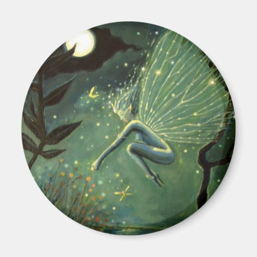 Fairy Art Magnet - 'Crystal Water Sprite' (Vorne)