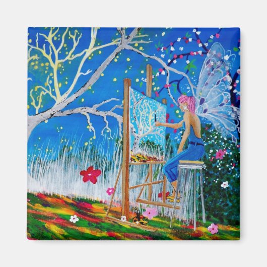 Fairy Artist Fee Magnet (Vorne)