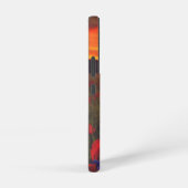 Fairy at Sunset in a field of poppies Fantasy Art Samsung Galaxy Hülle (Rechte Seite)