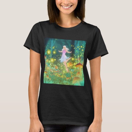 Fairy auf einem Feld T-Shirt (Vorderseite)