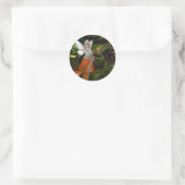 Fairy auf einem Mushroom Design 2 Sticker (Tasche)