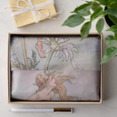 Fairy auf einer Blume von Florence Anderson Seidenpapier (Geschenk)