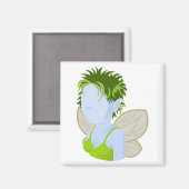 Fairy Avatar People-Symbol Magnet (Vorderseite/Rückseite)