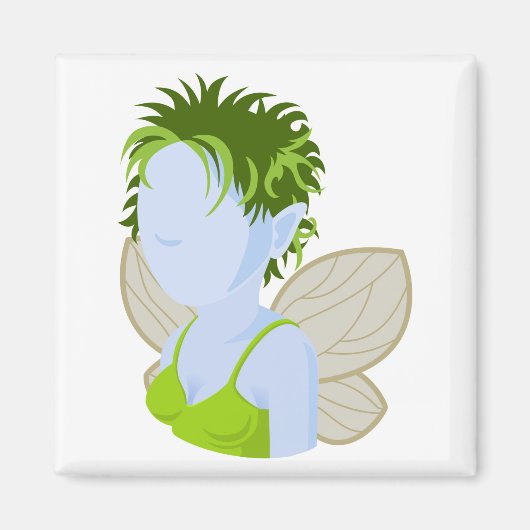 Fairy Avatar People-Symbol Magnet (Vorne)