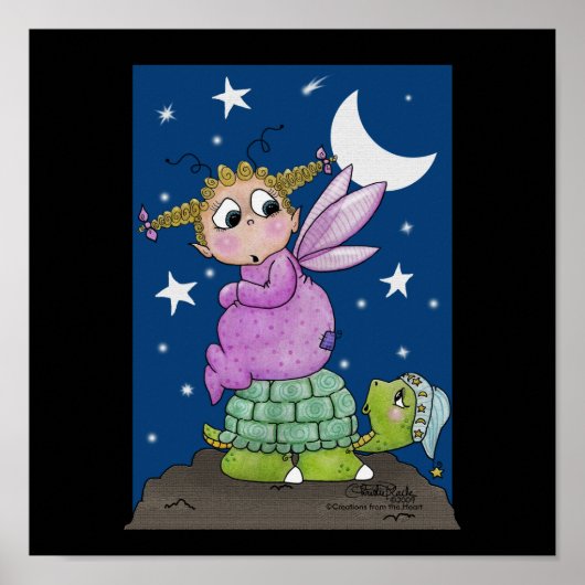 Fairy Baby wecke Mr. Turtle Poster (Vorne)