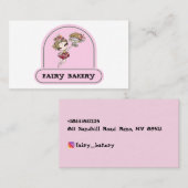 Fairy Bakery Visitenkarte (Vorne/Hinten)