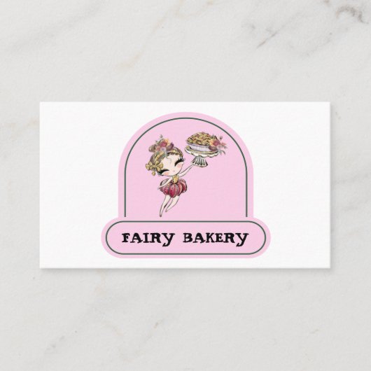 Fairy Bakery Visitenkarte (Vorderseite)
