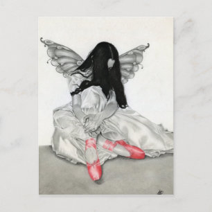 Fairy Ballerina Postcard Postkarte