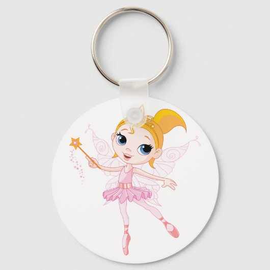 Fairy Ballerina Schlüsselanhänger (Rückseite)