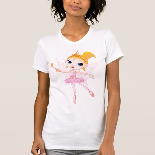 Fairy Ballerina Womens T - Shirt (Vorderseite)