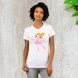Fairy Ballerina Womens T - Shirt