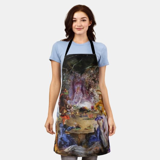 FAIRY BANQUET Holzöfen Schürze (Getragen)